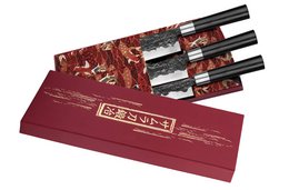 Samura Blacksmith Knife Set, 3 pcs, Gift Box
