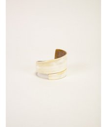 Bracelet corne ruban en corne blonde