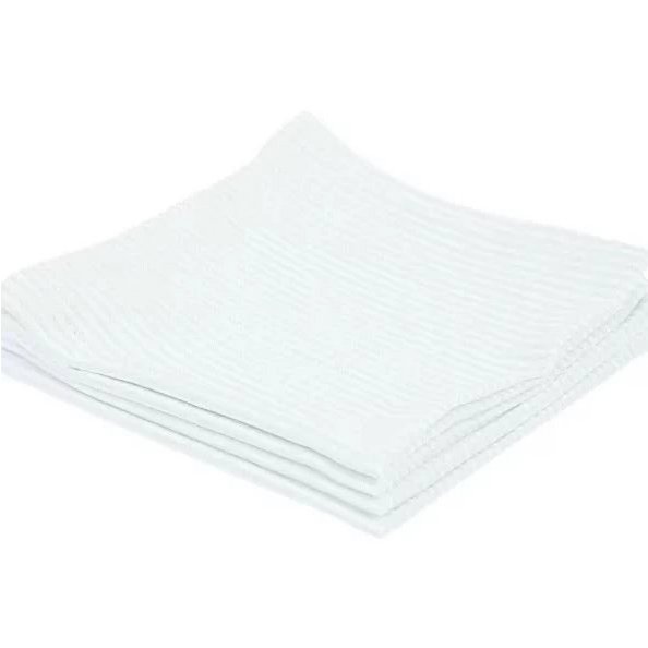 Tischläufer » 45 x 150 cm Tischdecke mit Glitzer Streifen » eleganter Stoff-Tischläufer aus Baumwolle » wiederverwendbar für Hochzeit, Feier & Gastronomie