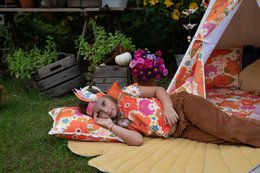 “Picnic with flowers” Pillow