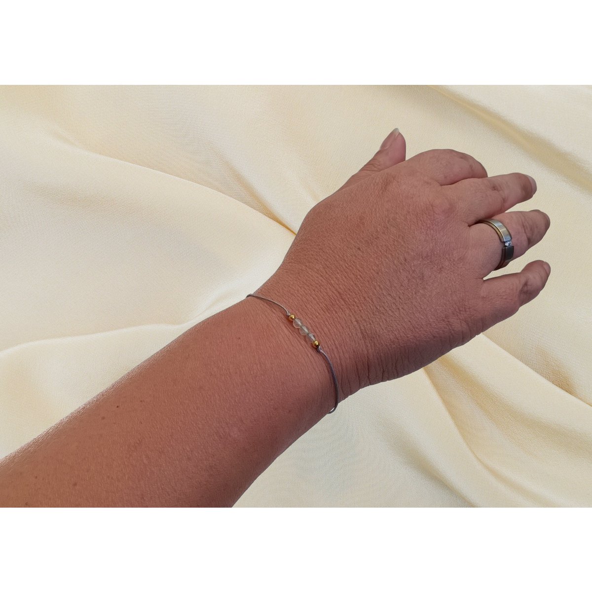 Prehniet edelsteen armband