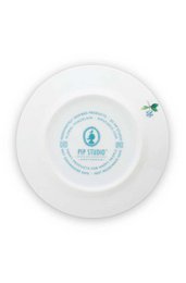 Plate Blushing Birds White 17cm