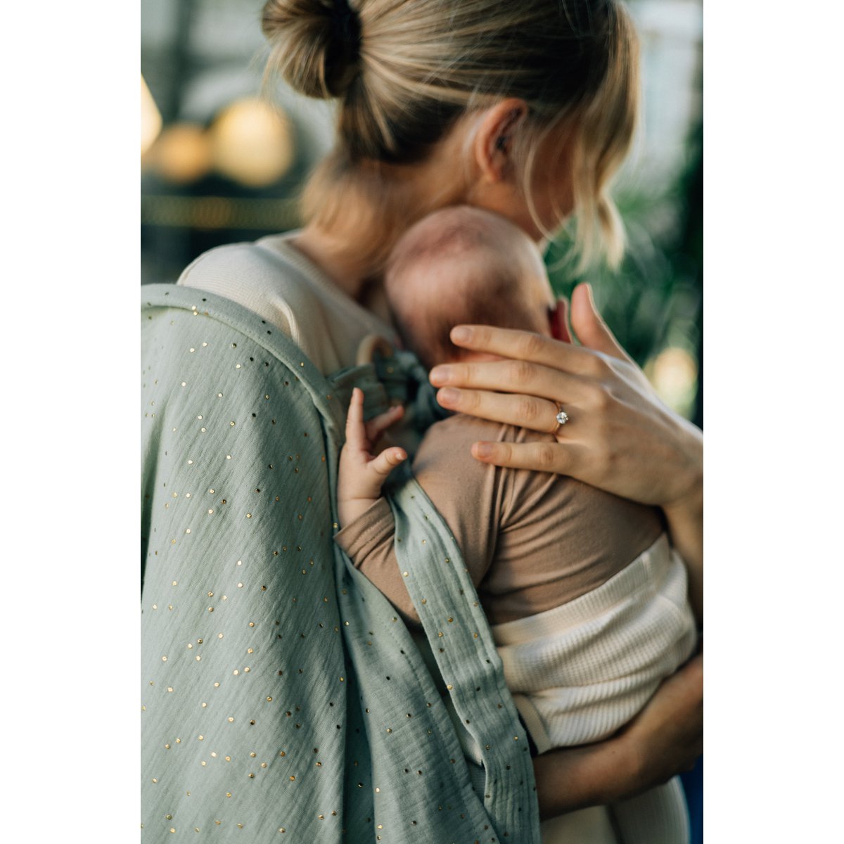 TISU nursing cover, Mint Green