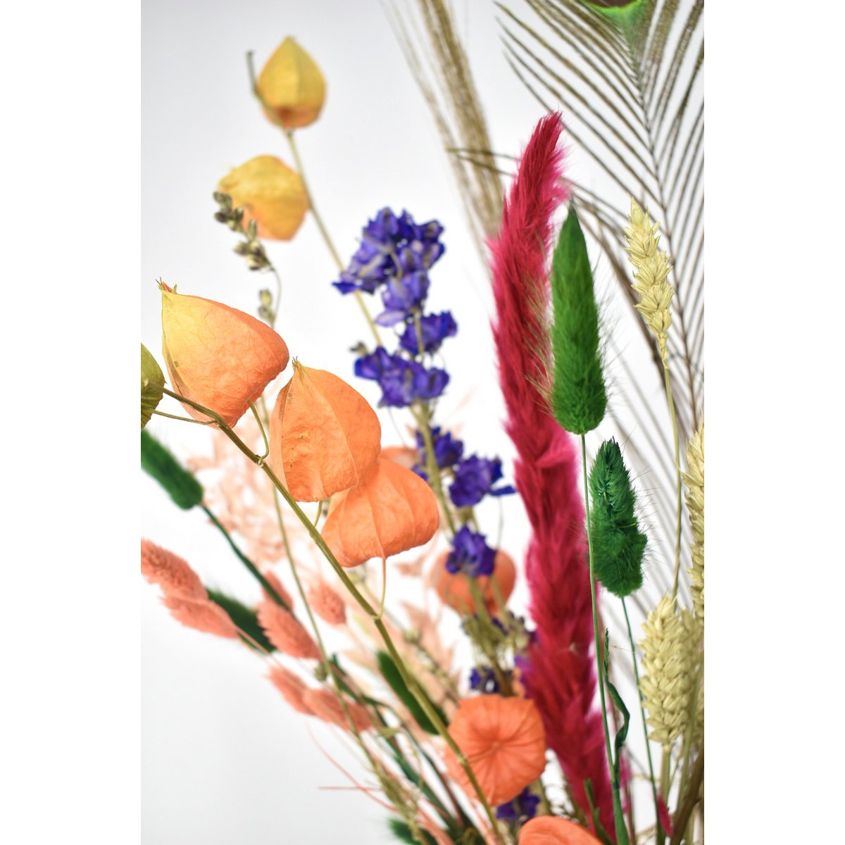 Tørret blomsterbuket - Good Vibes - 70 cm - Naturlige blomster