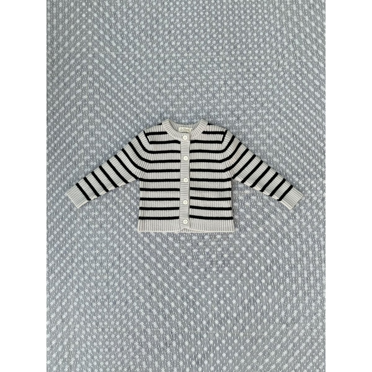 Heather Stripe Cardigan