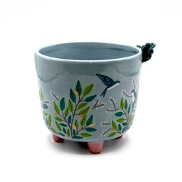 Secret Garden Bird Planter