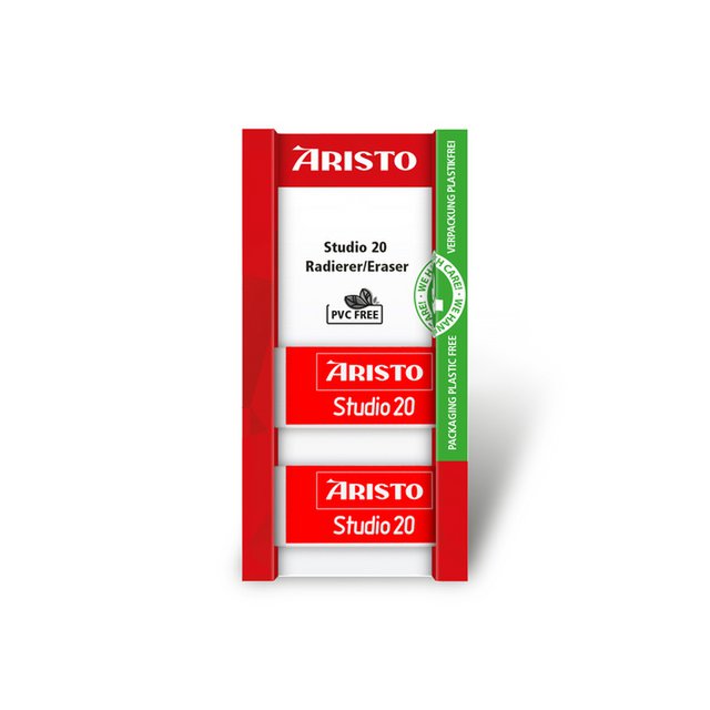 Gomme Aristo Studio 20 pour crayon et crayon de couleur