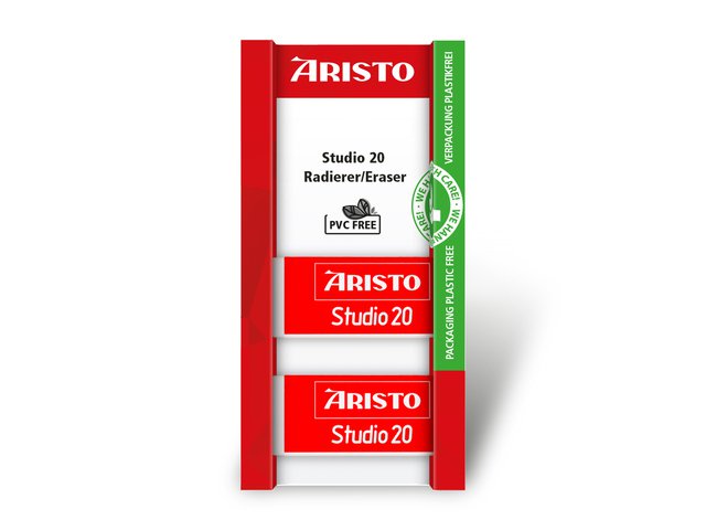 Gomma Aristo Studio 20 per matita e matita colorata