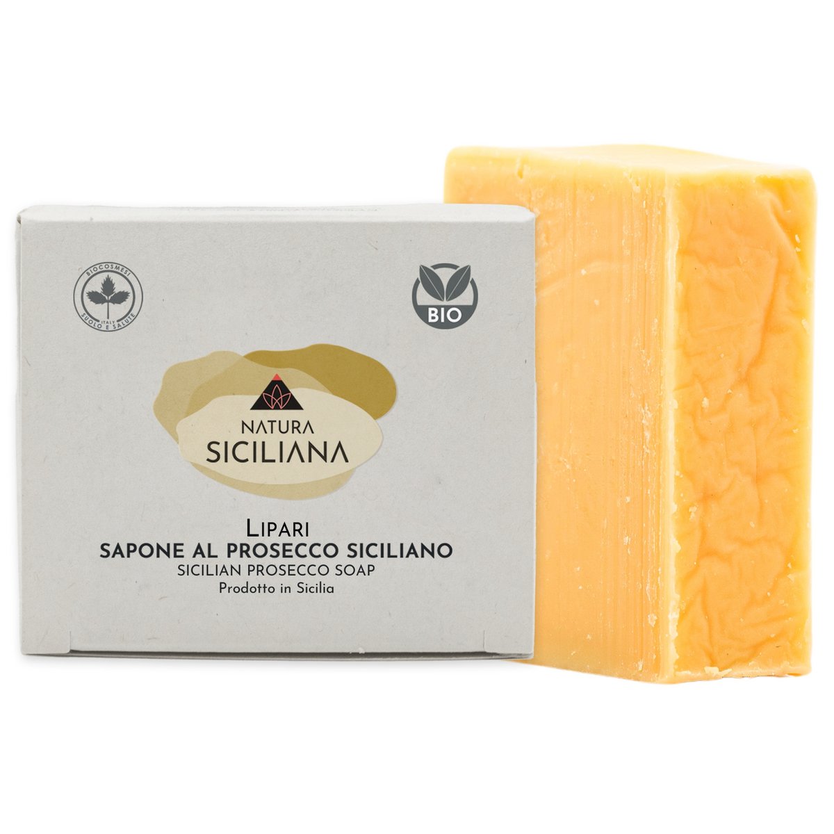 Antioxidative Seife mit sizilianischem Prosecco