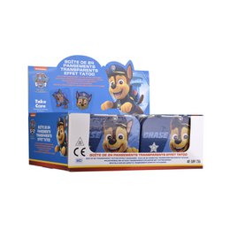 Paw Patrol - Chase - Metal box of 24 plasters
