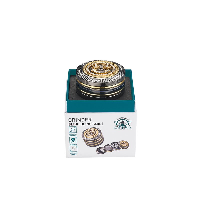 GRINDER BLING BLING SMILEY