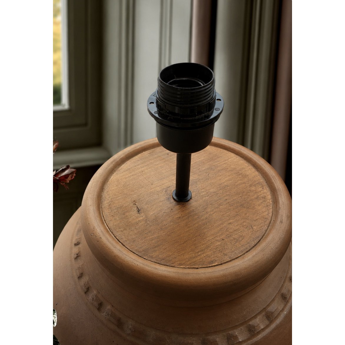 Terracotta no.57 - Timelessly Human Collection - Ceramic table lamp
