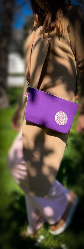 PEACHES' PLANET Crossbody Bag & Hüfttasche PURPLE ADVENTURES