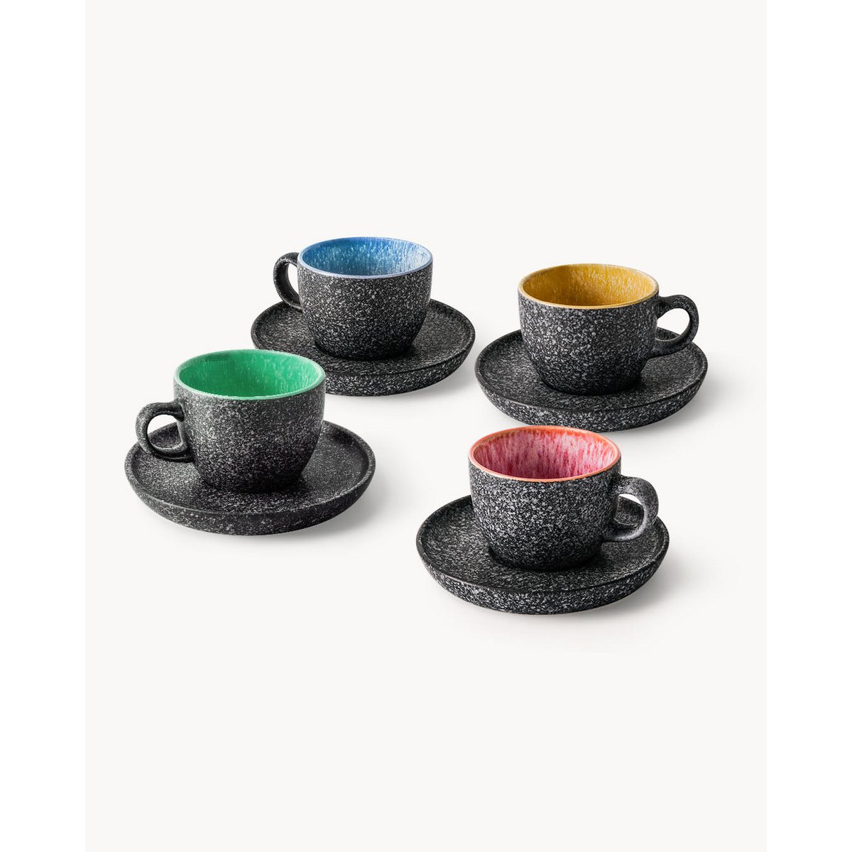 Espressotassen Las Palmitas 6er Set 80 ml