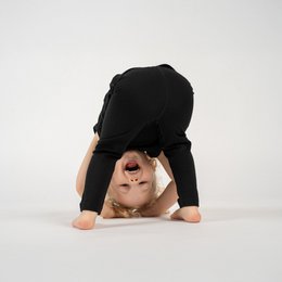 Kids' 160 Merino Pants Black