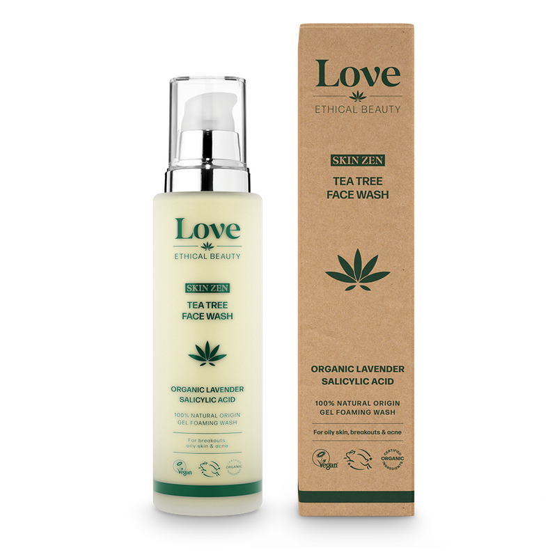 Love Ethical Beauty - Skin Zen Balance Tea Tree Face Wash
