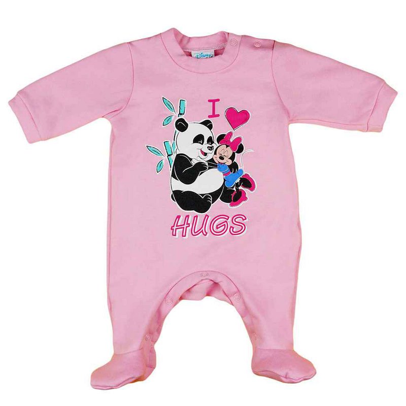 Disney Minnie Mouse Girls Pink Pajama Set