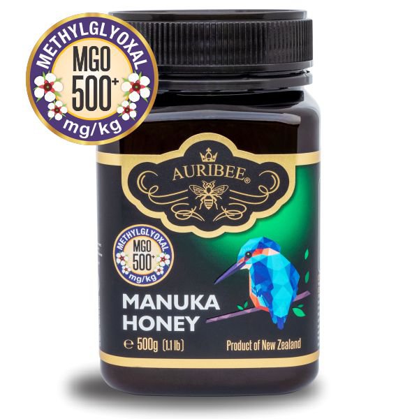 100 % ren, rå Manuka honning MGO 500+ (500 gram)