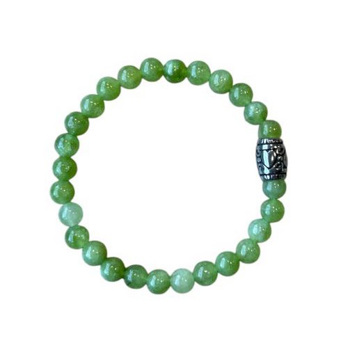 Pulsera de mujer Olivijn 6 mm con cuentas básicas