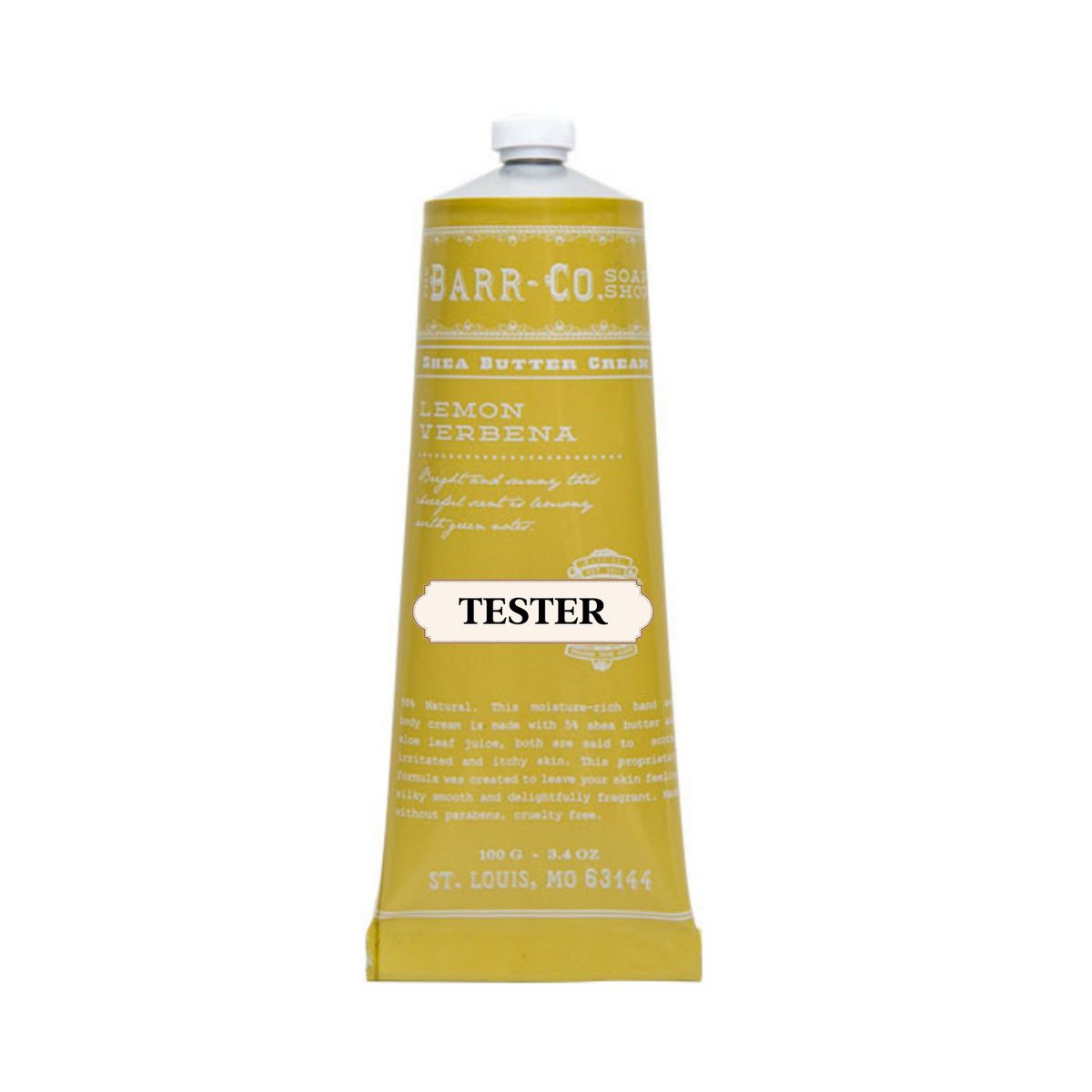 Barr-Co Soap Shop Lemon Verbena Hand Cream Tester