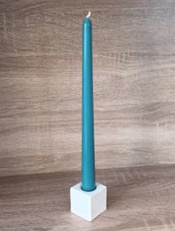 Bougie conique en cire d'abeille couleur pastel 10" - Faites votre mélange de couleurs