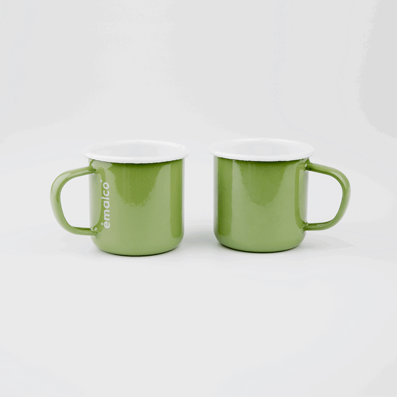 Emaille-Kaffeebecher 400 ml | Draussen