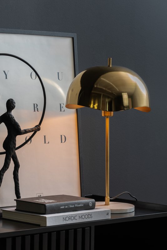 Table Lamp Waved Dome