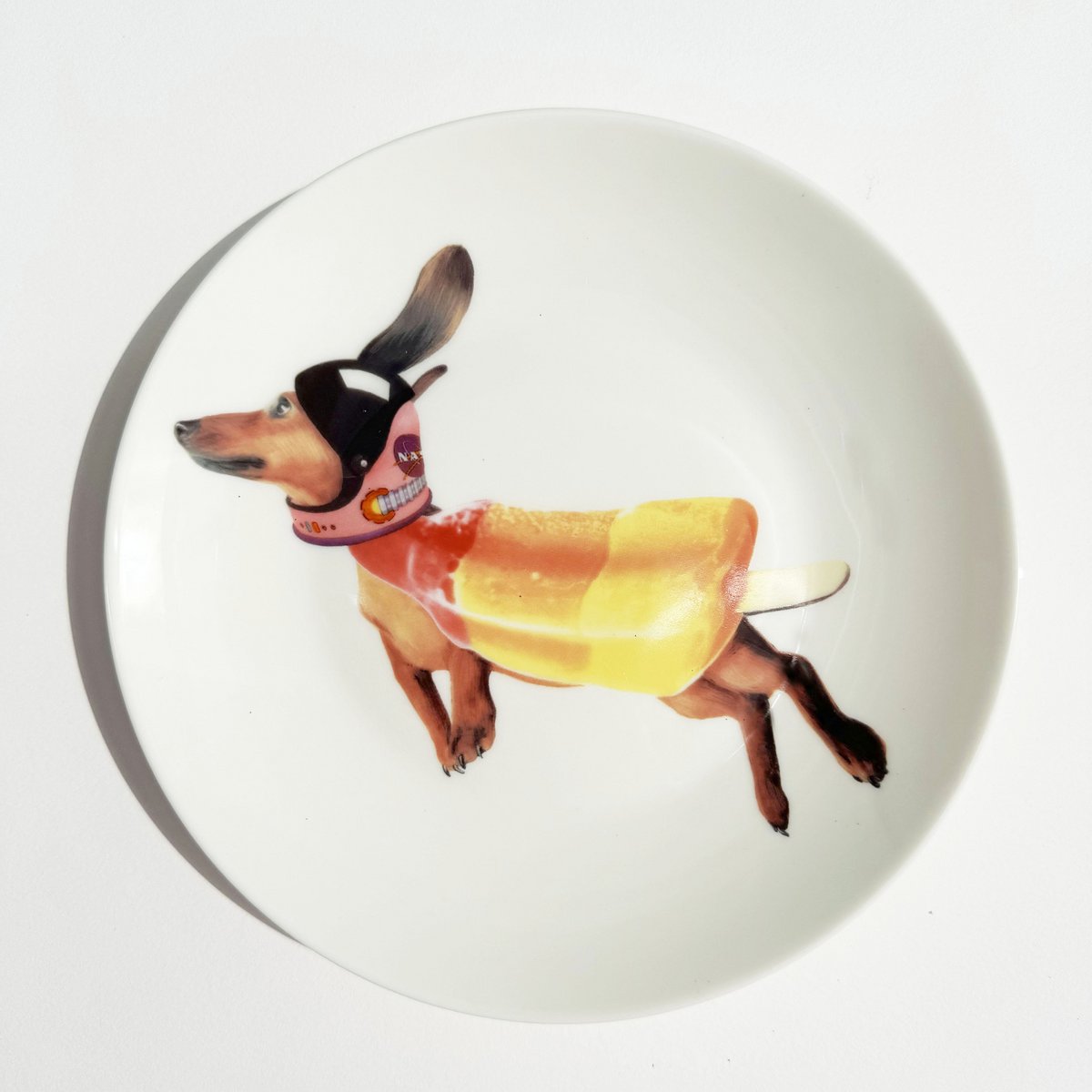 Sweet Wieners - Set of 6 pastry plates