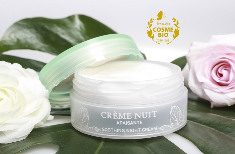 CREME NUIT APAISANTE - Certifiée BIO