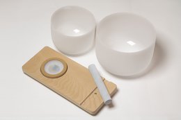 ZENLUMEN med 8'' + 10'' syngeskål - Bordlampen til afslapning og fokus