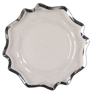 Underplate Ø 33 cm Transparent Plastic
