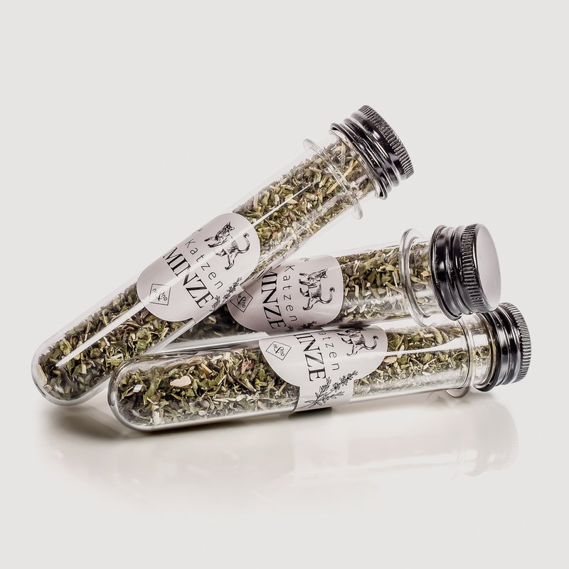 NE & NO® REFT GAT CATS Bell -Being Herbs: Catnint + Valerian Spray + Matatabi Sticks