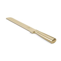 A 20cm bread knife from the BerlingerHaus Sahara collection, featuring a stainless steel blade with a beige handle.
