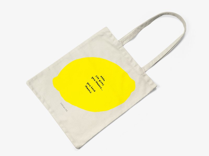 Baumwolltasche / You Have Lemons