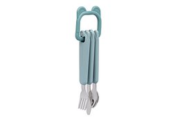 Cutlery set with Loop Wasabi