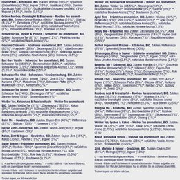 ETS - Tee Adventskalender "Weihnachtsmarkt" weiß, 24 verschiedene BIO Tees