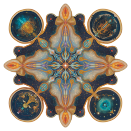 Essense - 162 pc'er - Mandala-tema træpuslespil