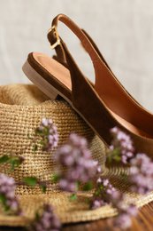 Ballerinas aus Wildleder - Oriana - Zigarrenbraun 35-42