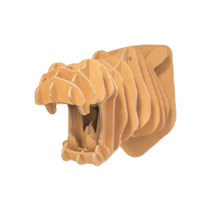 Cardboard Hippo Head
