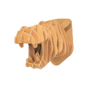 Cardboard Hippo Head
