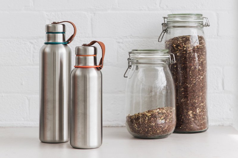 Insulated Water Bottle Small - Olive