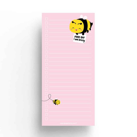 To do blok 10×21 cm Bij I am buzzy