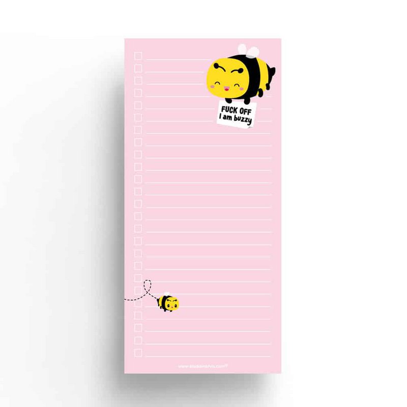Fare blok 10×21 cm Bij sono vivace