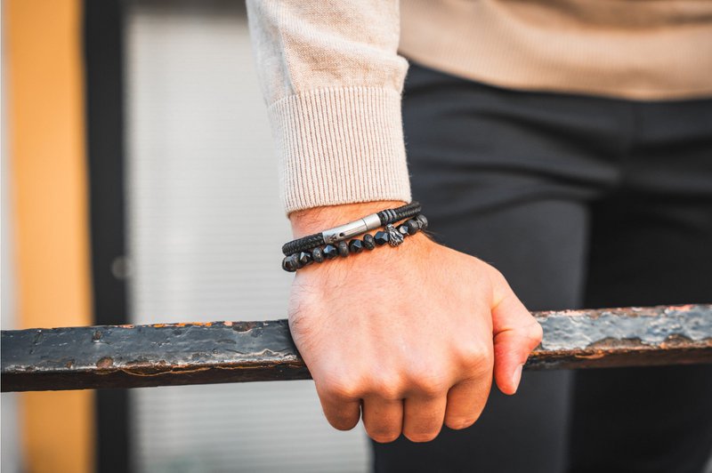 Reb armbånd 6mm - Ruyter kollektion | Udgave sort
