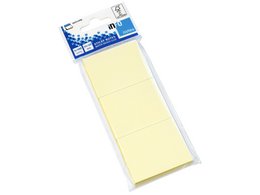 Info notities 50x40mm geel 3 blokken a 100 vel