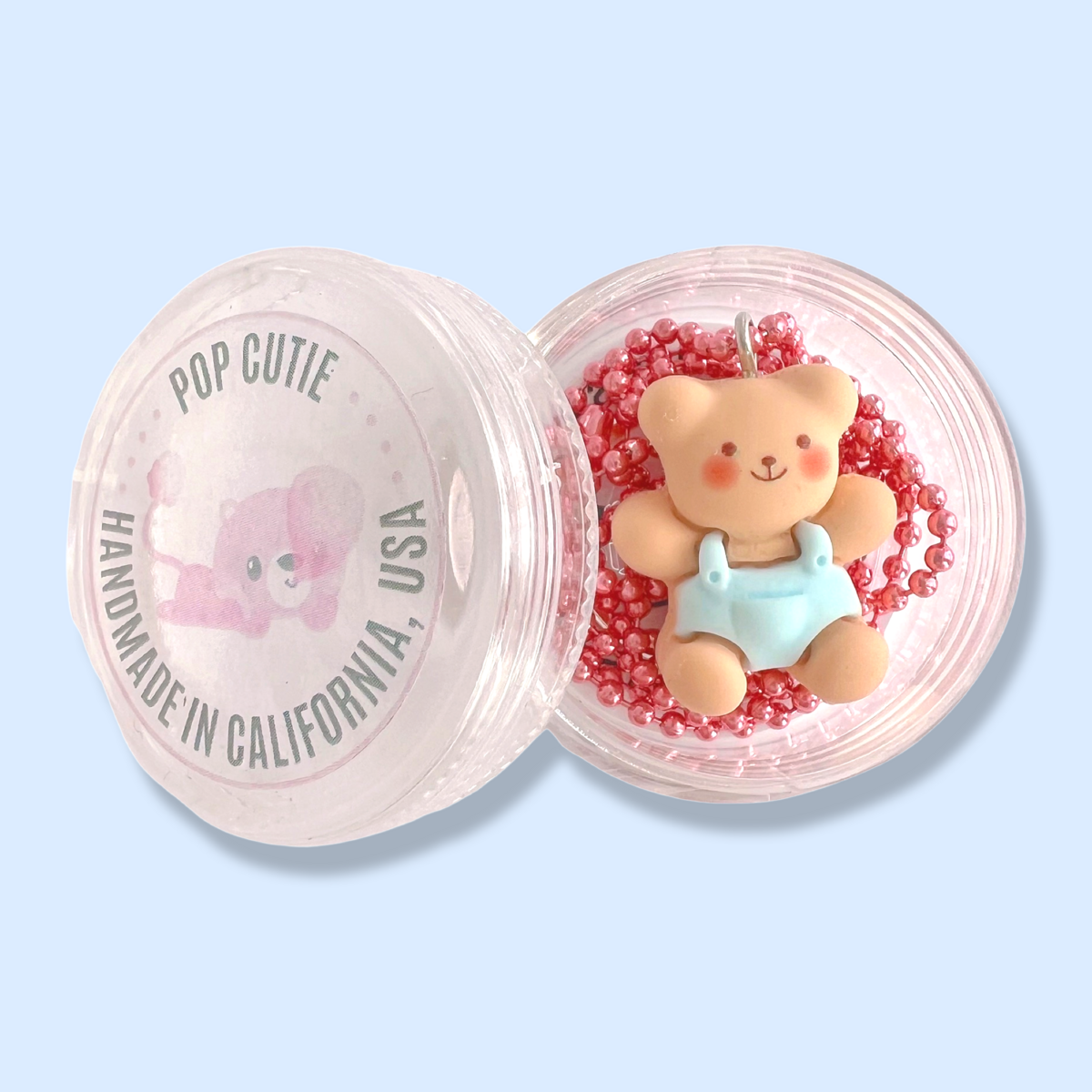 Pop Cutie Bear Pants Kinder-Halskette