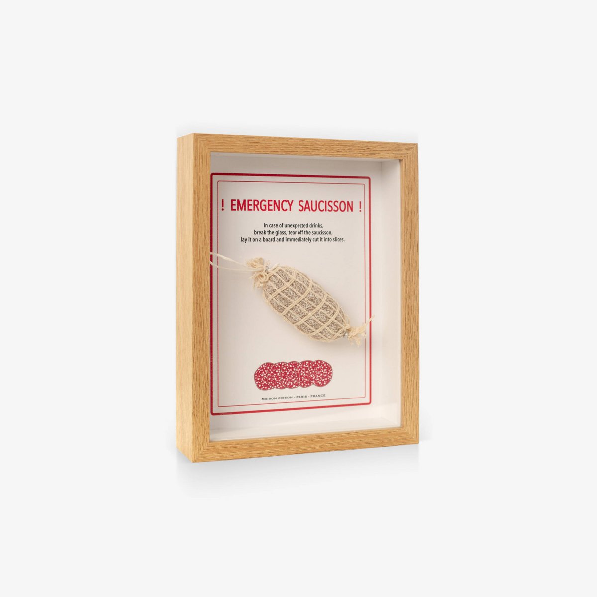 Cadre "Emergency Saucisson"