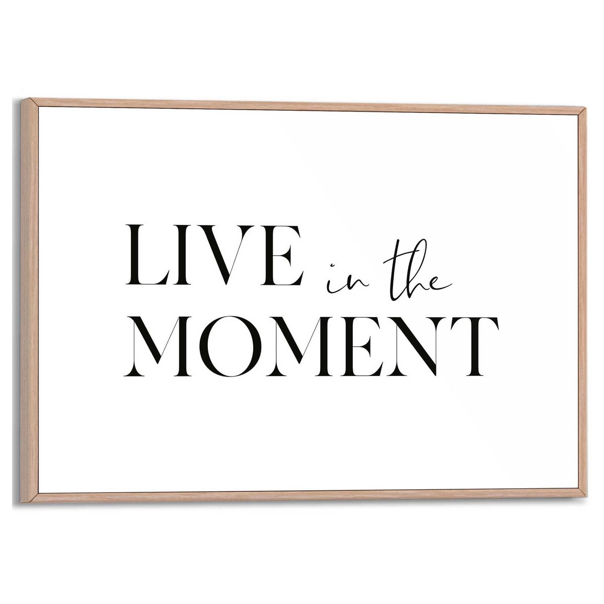 Cuadro Slim Frame Vive el Momento 20x30