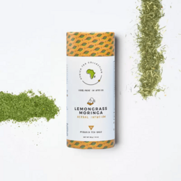 Lemongrass Moringa Tea Blend - A fragrant and flavorful tea made with lemongrass and moringa leaves, offering a refreshing and nutritious beverage.