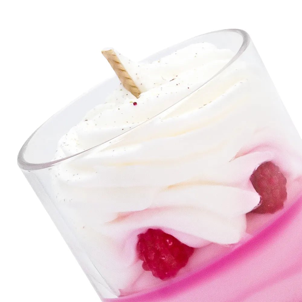 Gourmet hindbær kærlighedslys